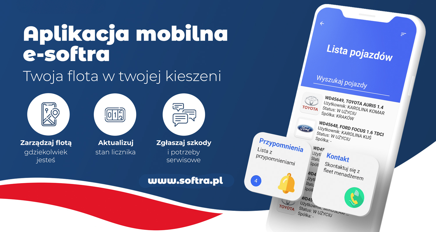 eSoftra – mobilne zarządzanie flotą